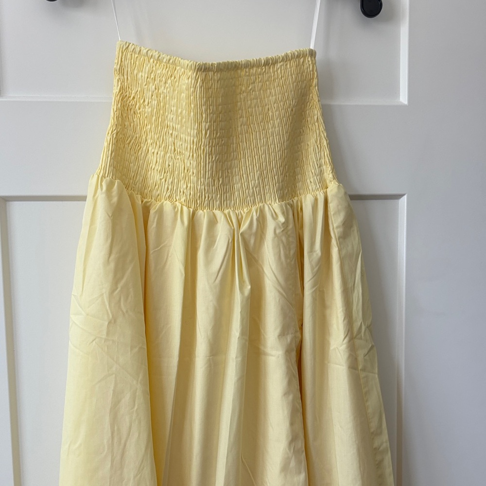 Commende Smoked Strapless Dress